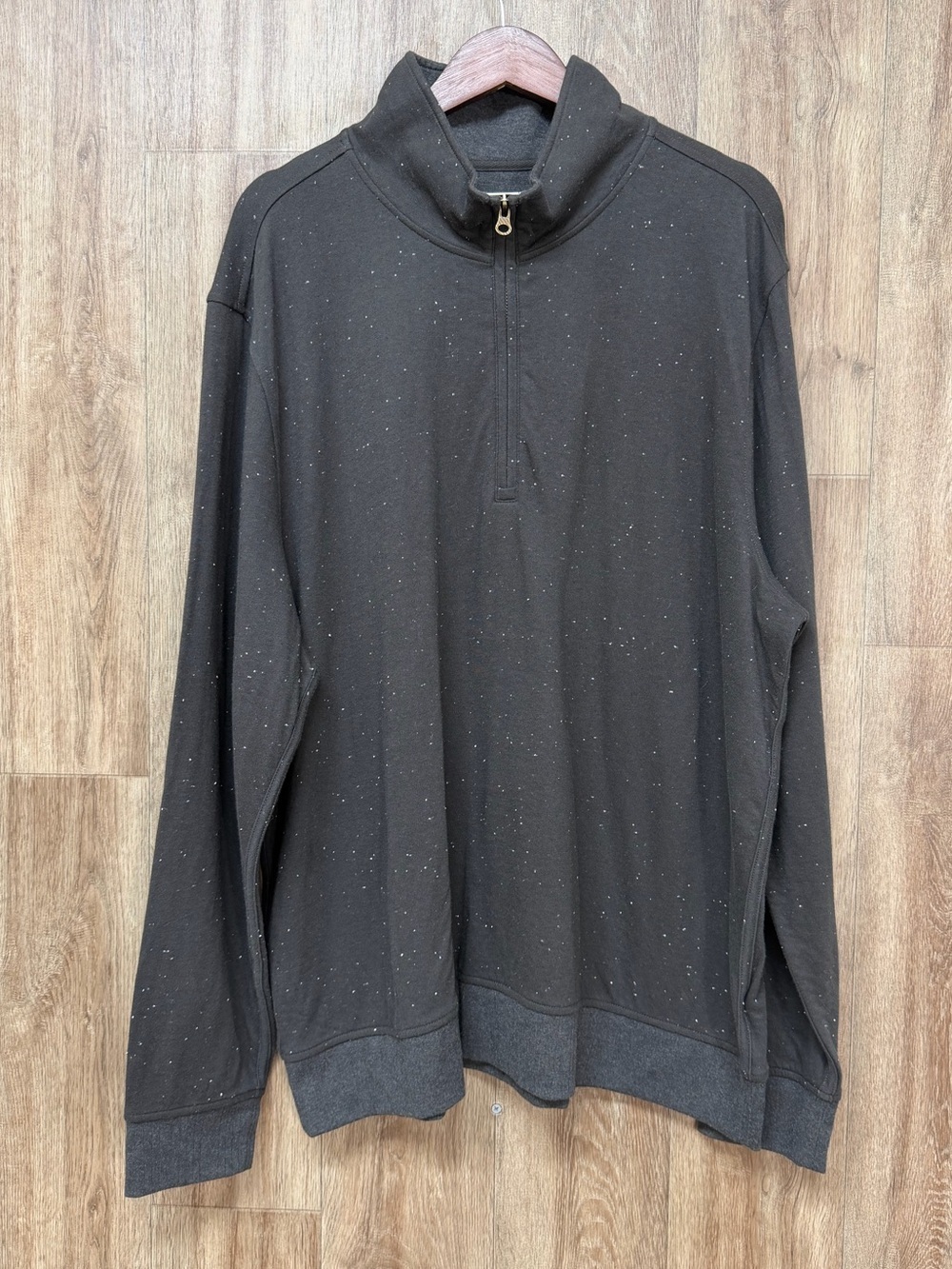 New Billy Reid Men's Donegal Half Zip Pullover